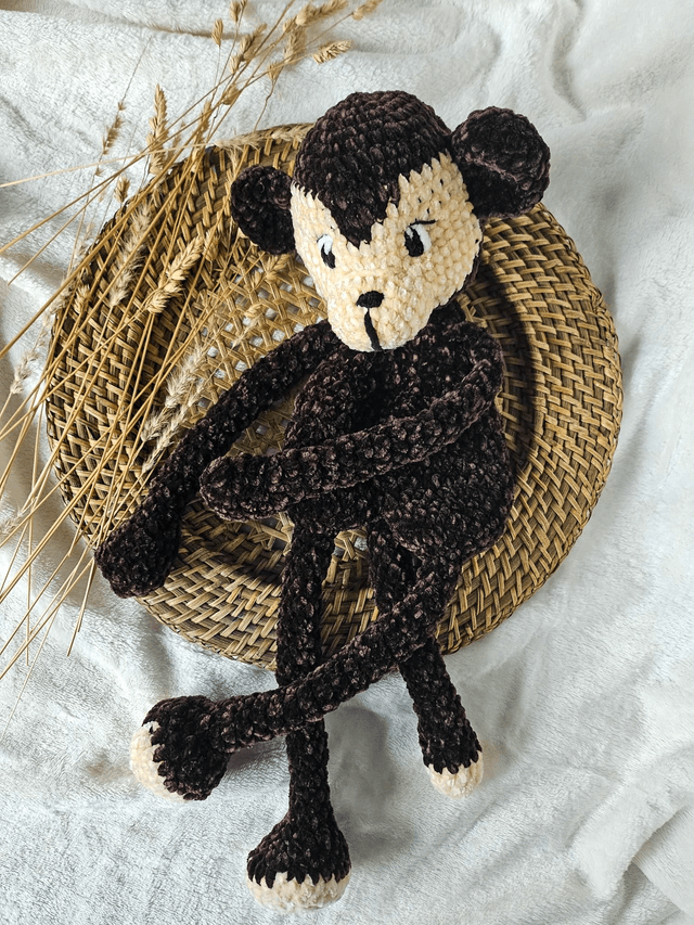 Doudou plat Monkey