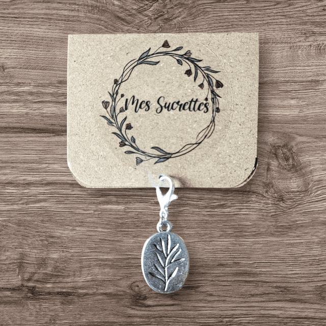 Marqueur de maille plaque florale